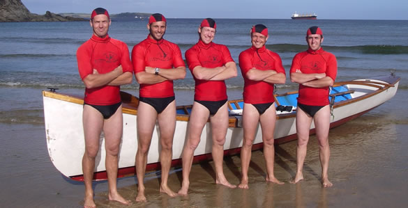 Surfboat at Maenporth